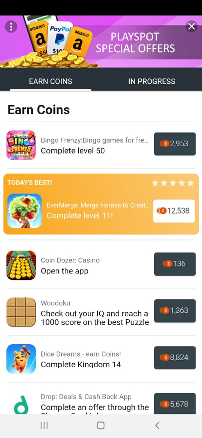 PlaySpot-offers