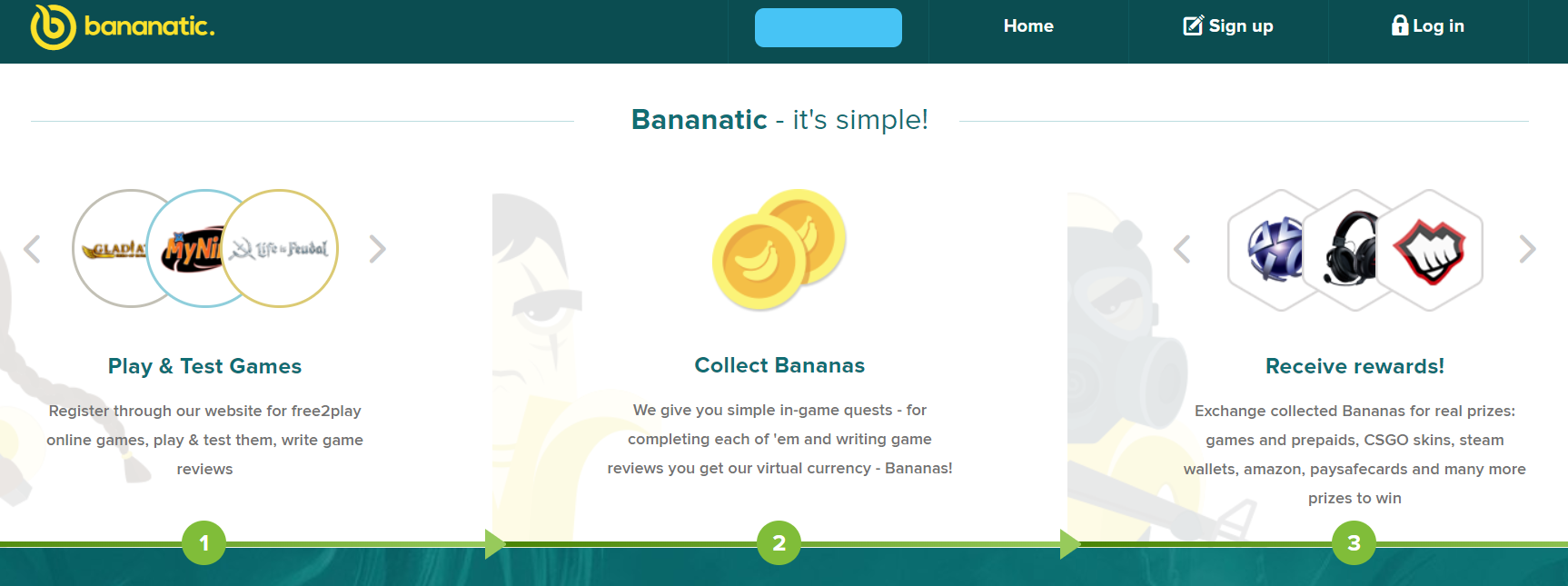 Bananatic-website