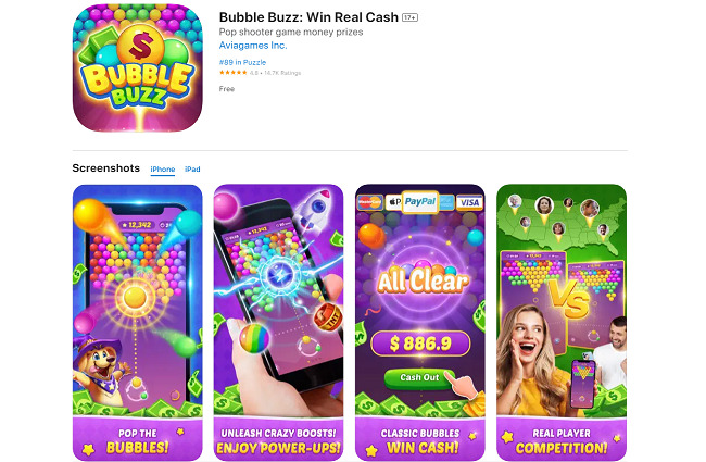 Bubble Buzz app