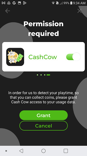 Cash Cow sign up
