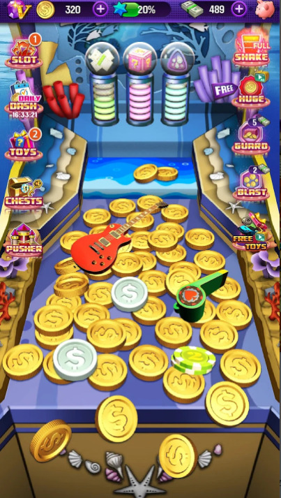Coin Pusher game