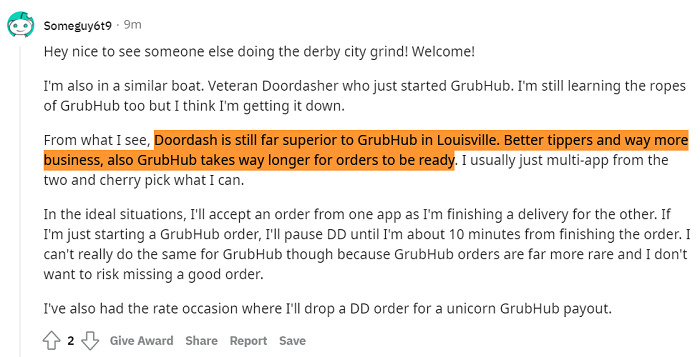 DoorDash-vs-Grubhub-Reddit