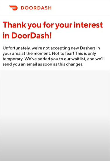 DoorDash-waiting-list