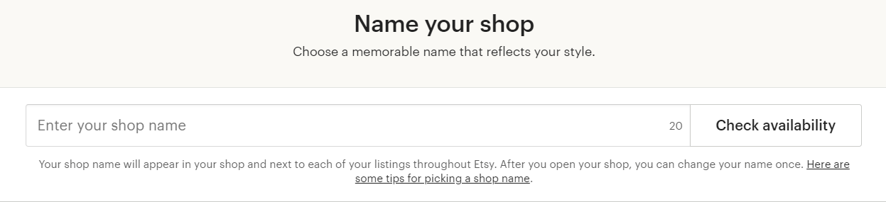 Etsy-name-store