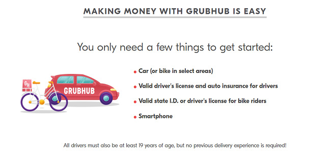 Grubhub-driver-requirements