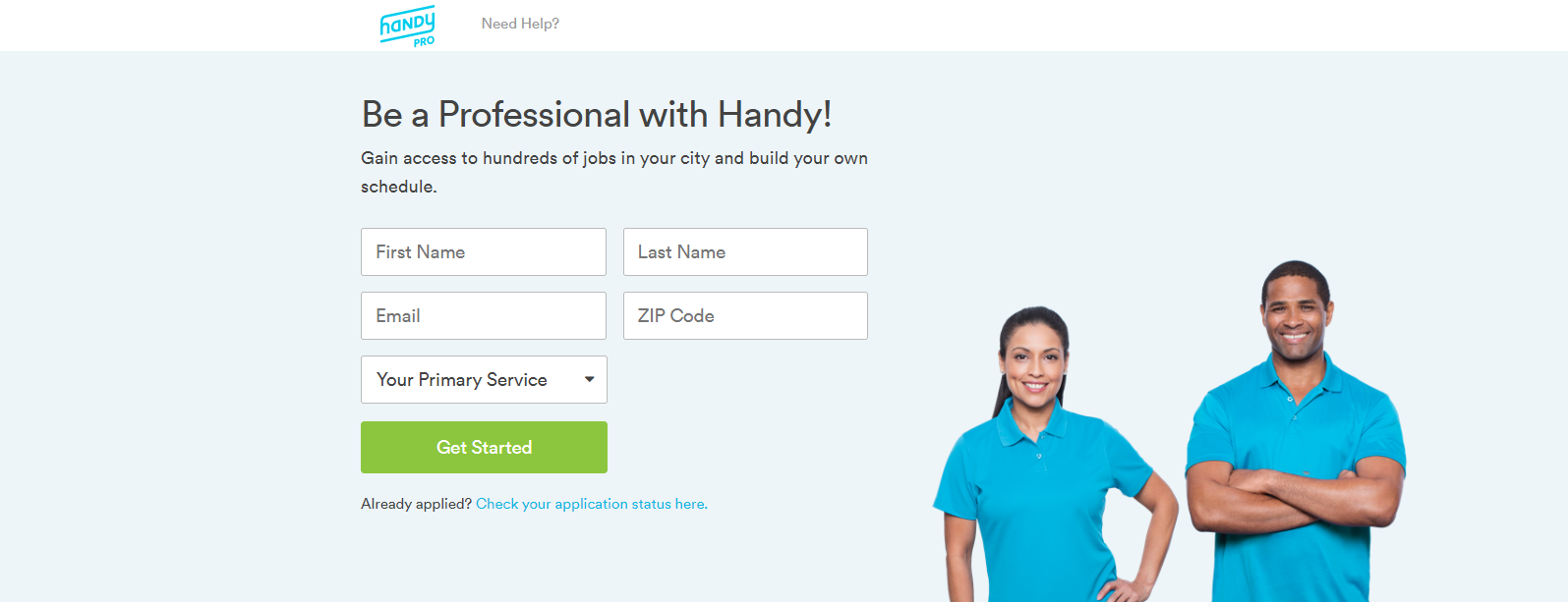 Handy-Pro-Signup