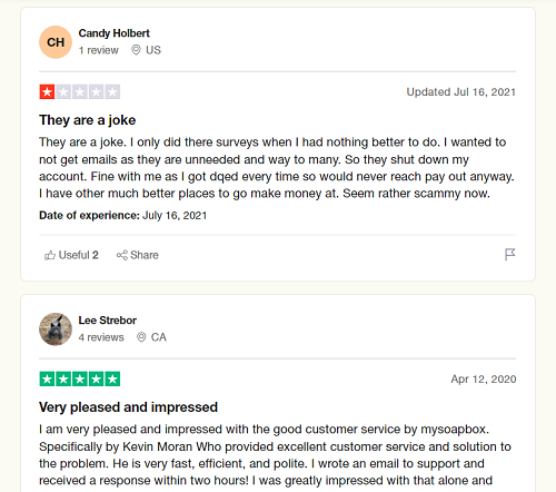 MySoapBox reviews