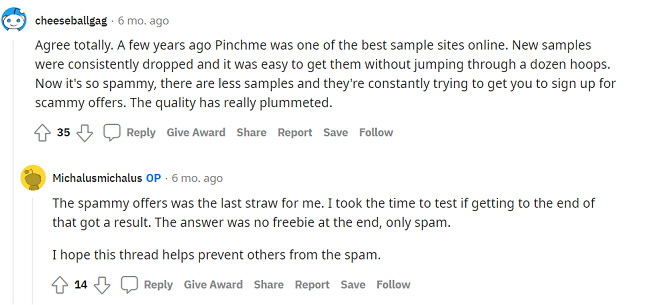 PINCHme Reviews Reddit