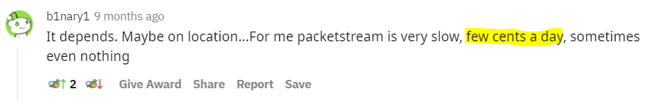 PacketStream-reddit
