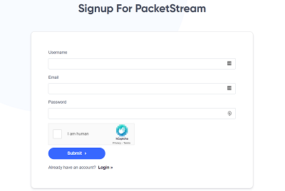 Sign-up-PacketStream