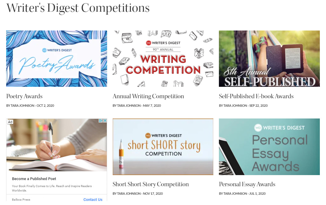 Writers-Digest-Contests