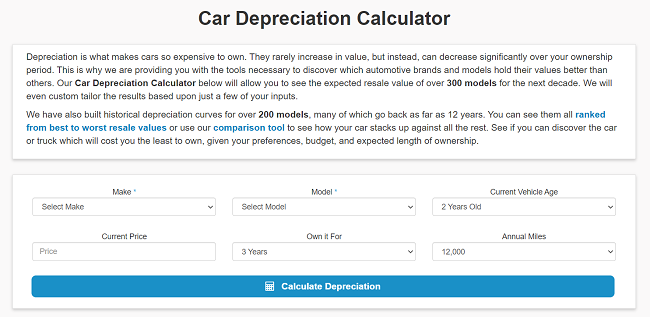 car-depreciation-calculation