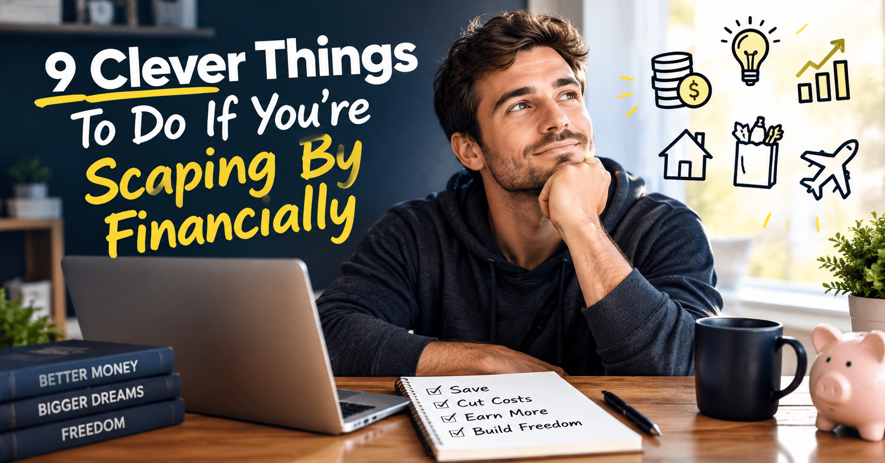 scraping by financially